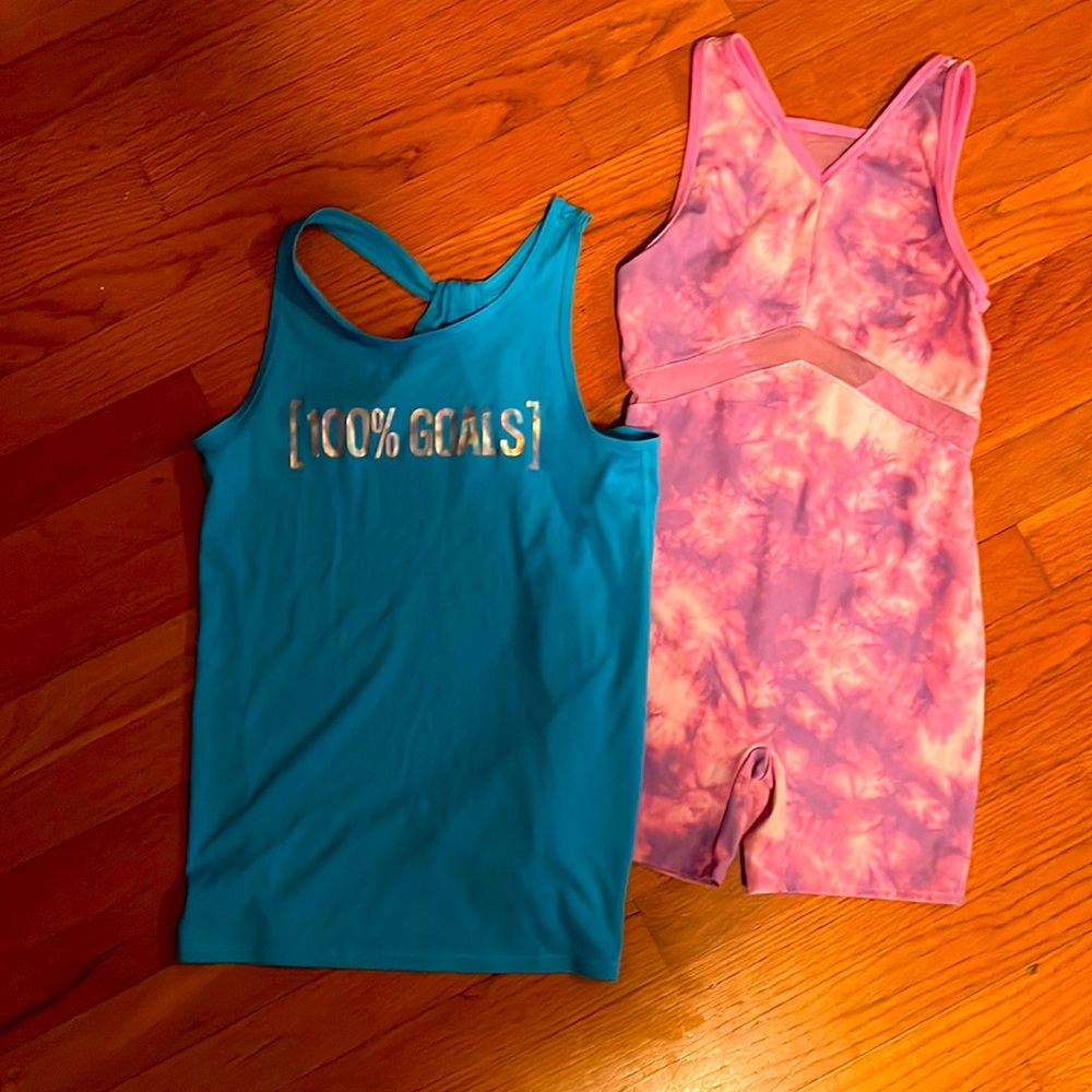 Girls Danskin Leopard, and a cute shirt